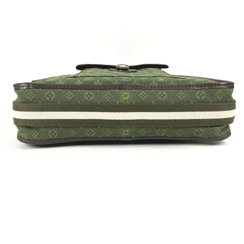 Louis Vuitton Shoulder Bag Bouzas Marie Kate M92322 Monogram Mini Canvas Khaki