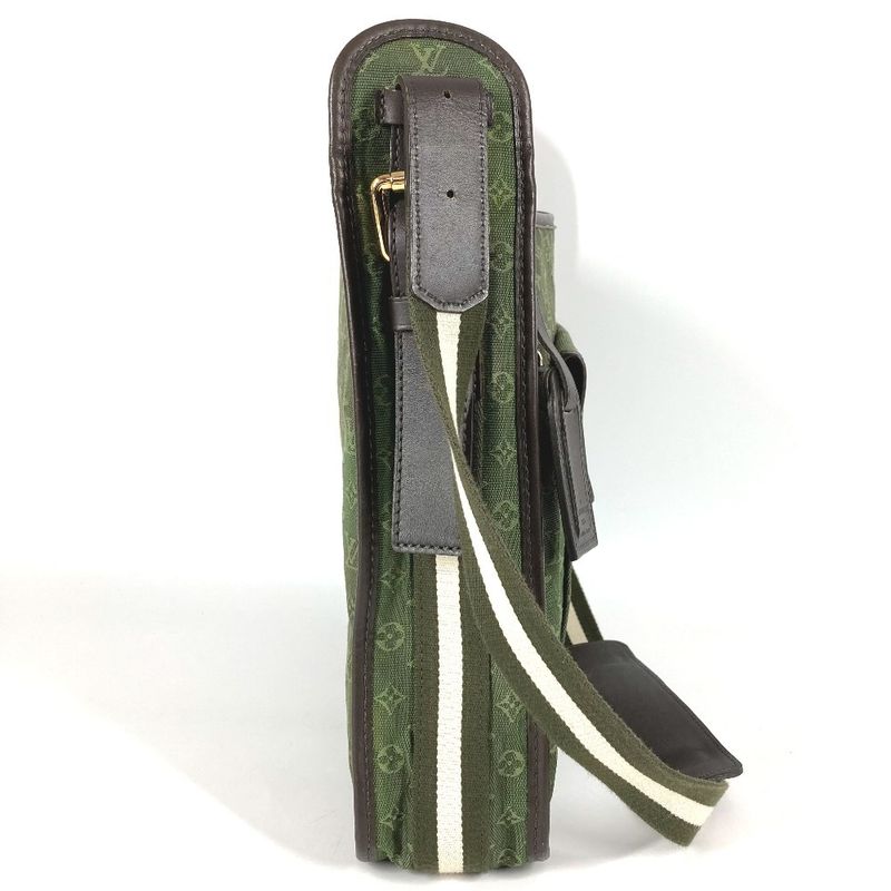 Louis Vuitton Shoulder Bag Bouzas Marie Kate M92322 Monogram Mini Canvas Khaki