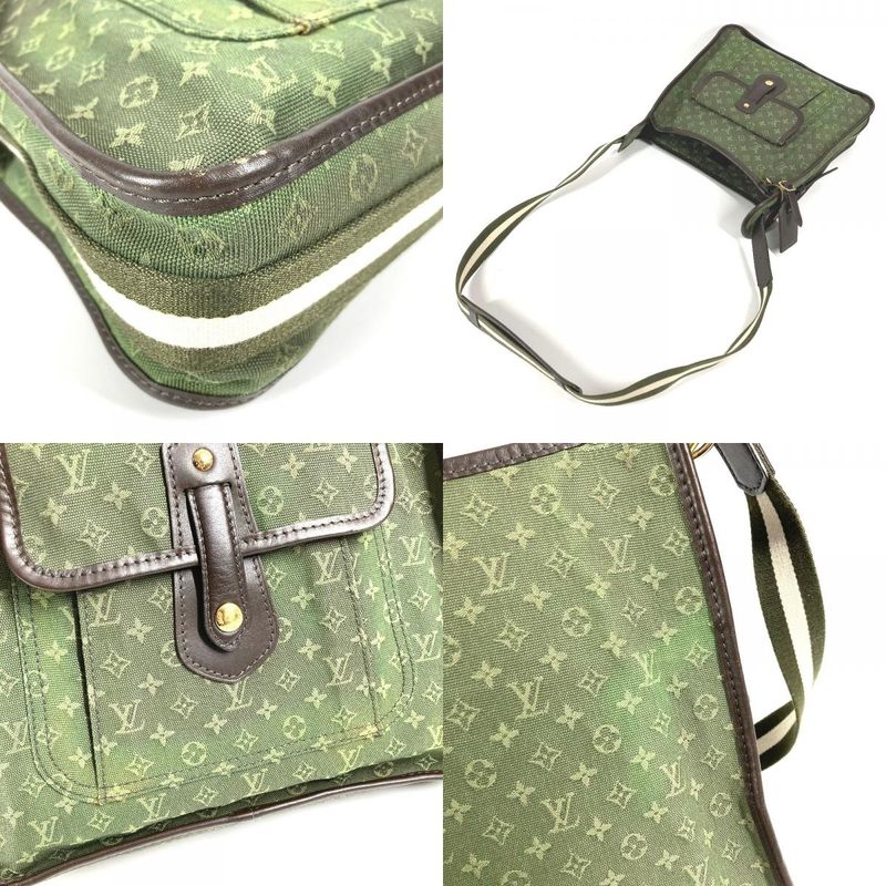 Louis Vuitton Shoulder Bag Bouzas Marie Kate M92322 Monogram Mini Canvas Khaki