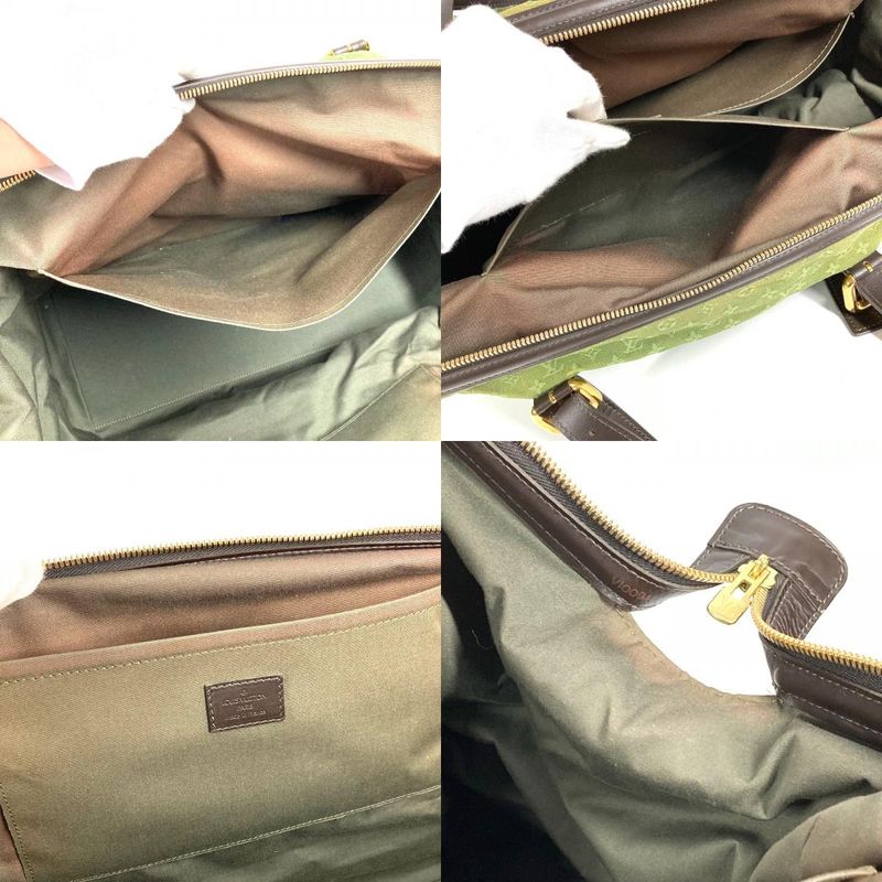 Louis Vuitton Boston Bag Louise M42322 Monogram Mini Canvas Khaki