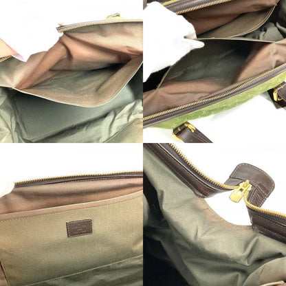 Louis Vuitton Boston Bag Louise M42322 Monogram Mini Canvas Khaki