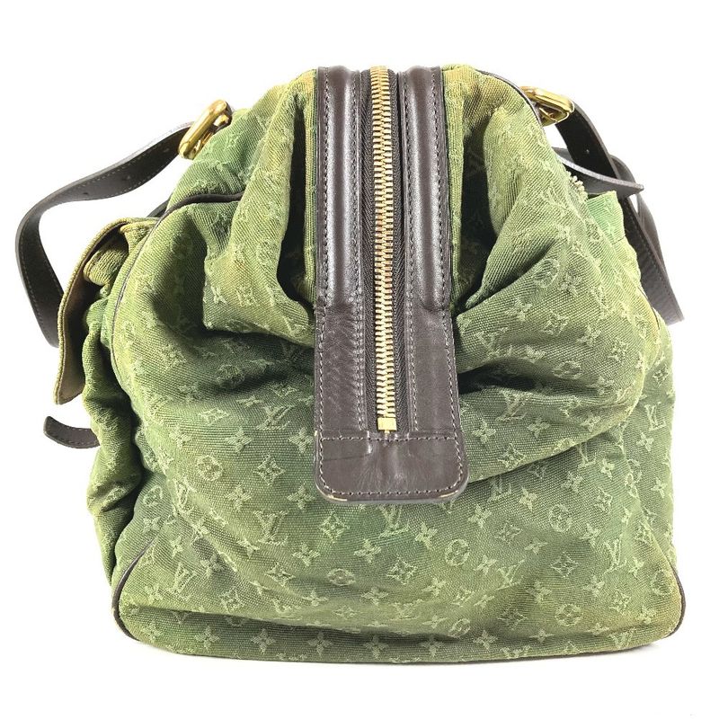 Louis Vuitton Boston Bag Louise M42322 Monogram Mini Canvas Khaki