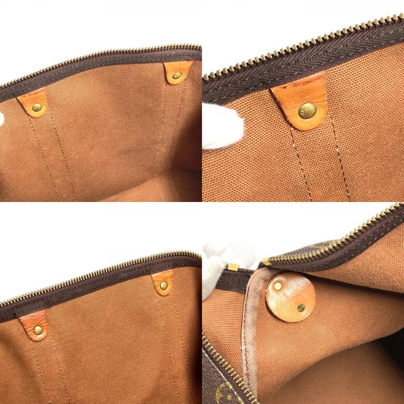 Louis Vuitton Boston Bag Keepall 55 Keepall 55 M41424 Monogram Canvas Brown