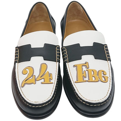 Hermes Moccasins Kennedy 24 FBG Leather #40 Box
