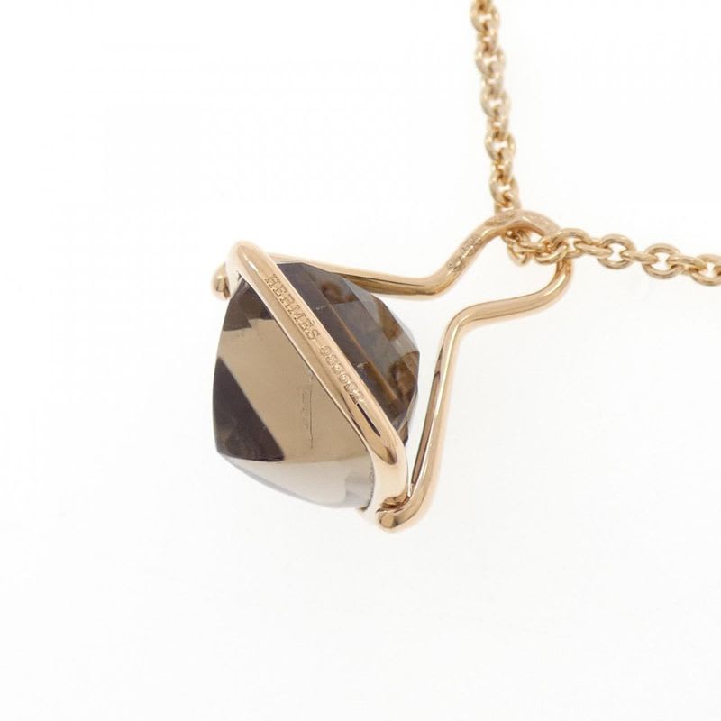 Hermes Smoky Quartz Size 40 Necklace