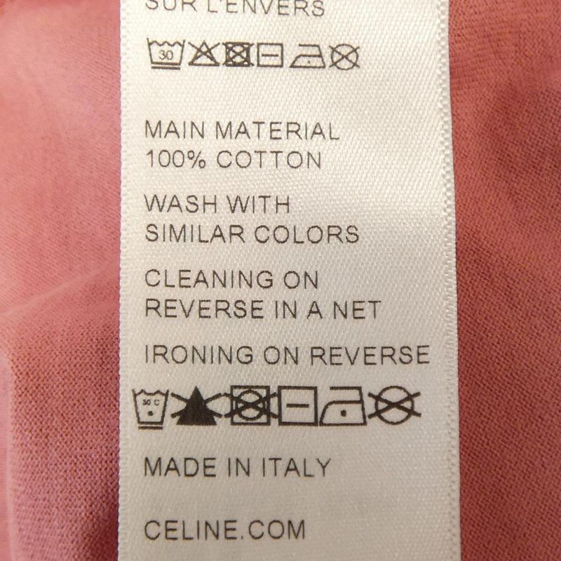 Celine Print Cropped T-Shirt 2 Q