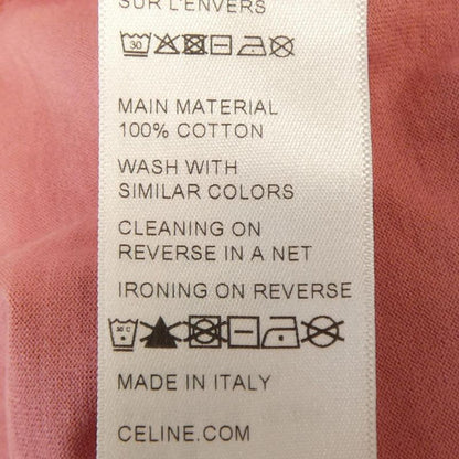 Celine Print Cropped T-Shirt 2 Q