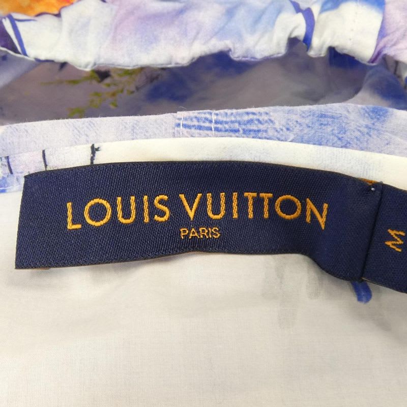 Louis Vuitton Flower Poplin Patchwork Hoodie His 79 Wtxb