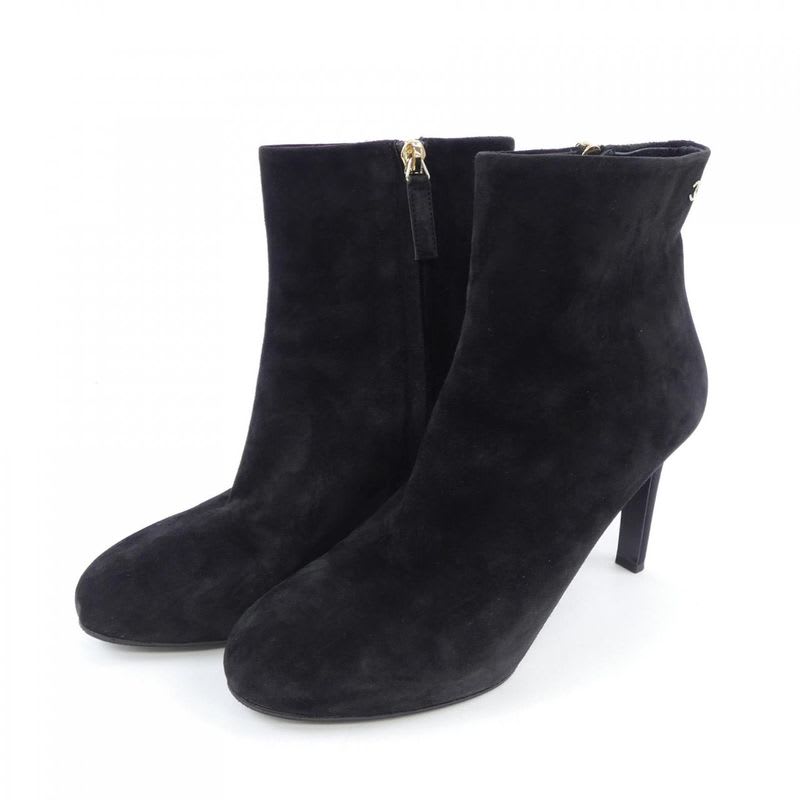 Chanel Size 37.5 Black Boots