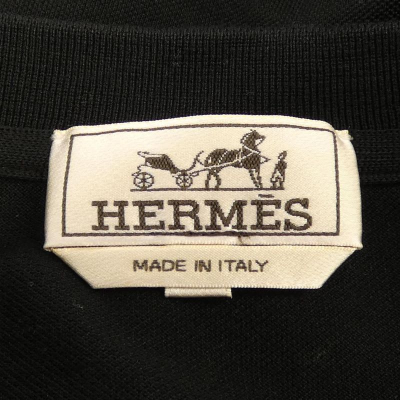 Hermes Plain Black T-Shirt