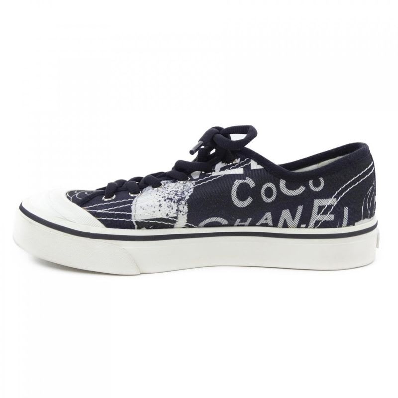 Chanel Size 39 Black Sneakers