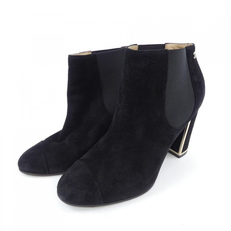 Chanel Size 38.5 Black Boots