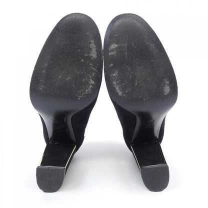 Chanel Size 38.5 Black Boots