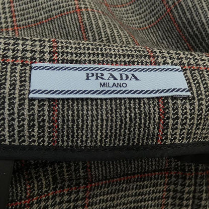 Prada Triangle Logo P189 ve S231 ljh Skirt