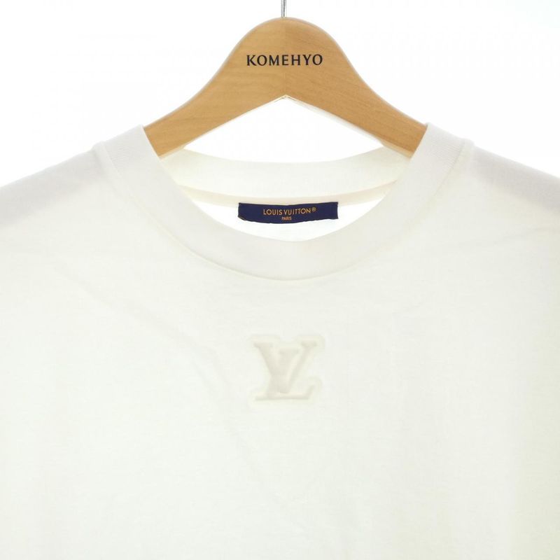 Louis Vuitton Embossed LV Cotton T-shirt Hny55wdt3 T-shirt