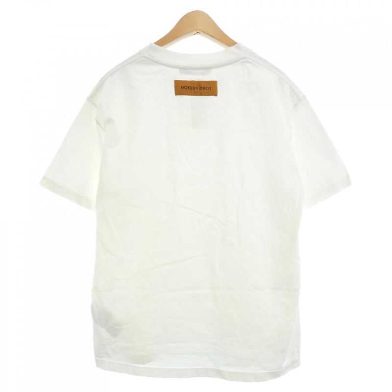Louis Vuitton Embossed LV Cotton T-shirt Hny55wdt3 T-shirt