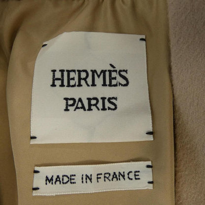 Hermes Short Puffer Size 34 Beige Coat