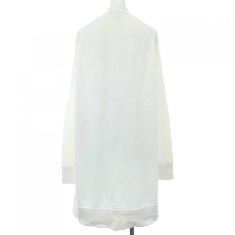 Hermes 66-7714 Long Size 40 Beige Cardigan