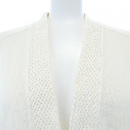 Hermes 66-7714 Long Size 40 Beige Cardigan