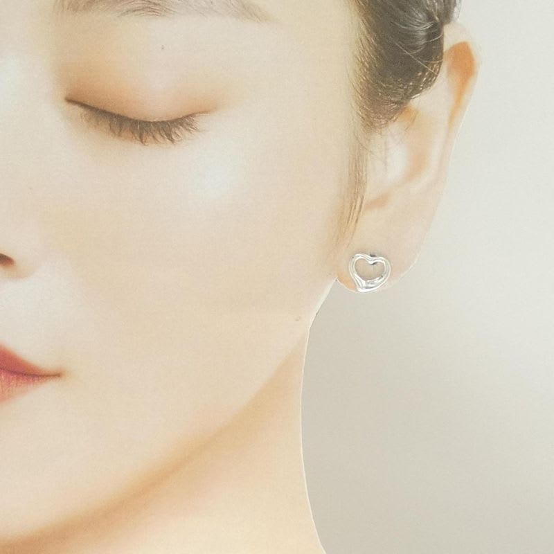 Tiffany & Co Open Heart Earrings