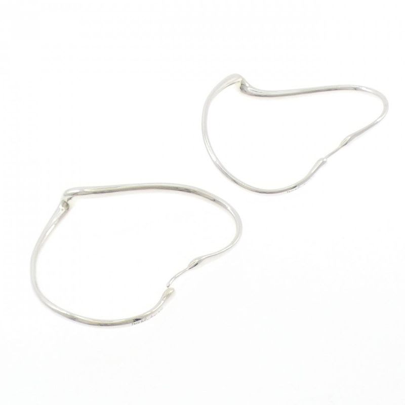 Tiffany & Co Open Heart Hoop Earrings
