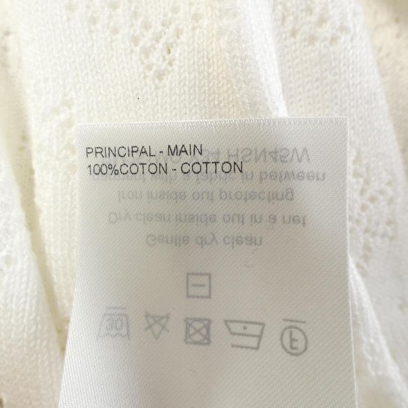 Louis Vuitton Monogram Pointtail Cotton Pullover Hsn 45 Wy34 Knit