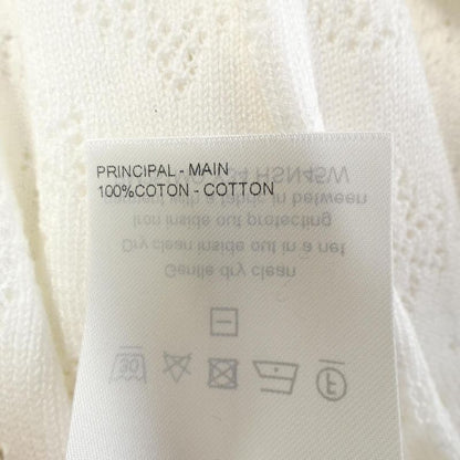 Louis Vuitton Monogram Pointtail Cotton Pullover Hsn 45 Wy34 Knit