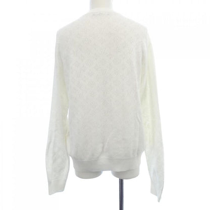 Louis Vuitton Monogram Pointtail Cotton Pullover Hsn 45 Wy34 Knit