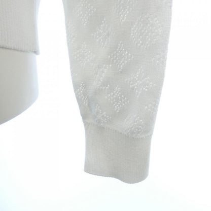 Louis Vuitton Monogram Pointtail Cotton Pullover Hsn 45 Wy34 Knit