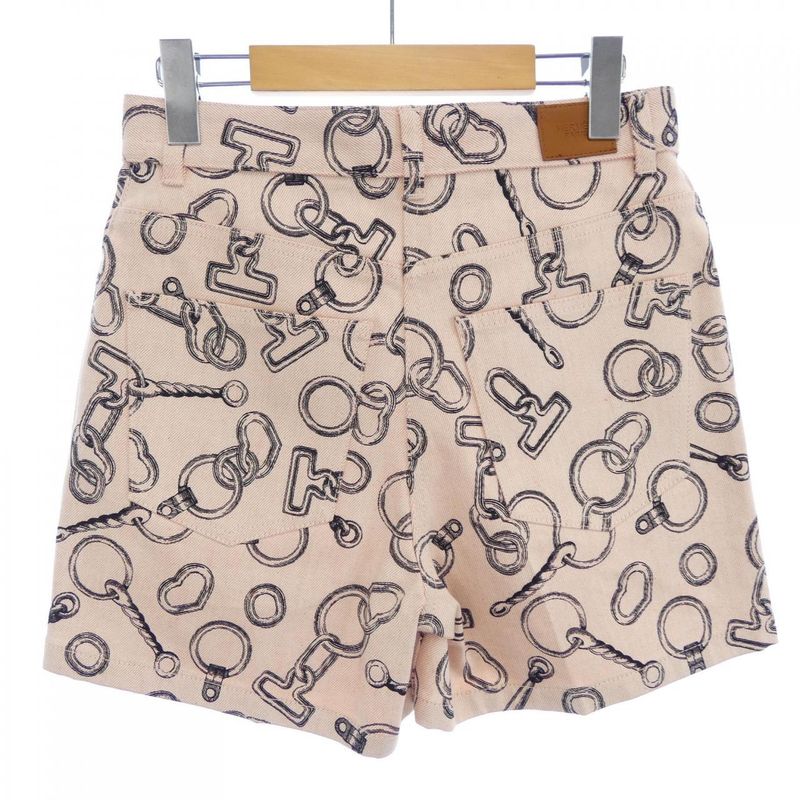 Hermes Kaleidoscope Effect Finesse Crude Cell Cartouche 4 H0462 dd Shorts