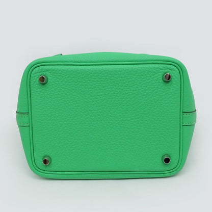 Hermes Picotin Lock PM Eclat Vert Comic Blue Frida Silva Hardware
