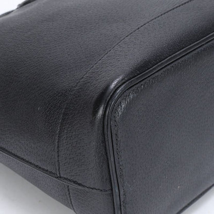 Gucci Ggmarmont 739730 Leather 2WAY Tote Bag Shoulder Hand Black A4 Women's RRM