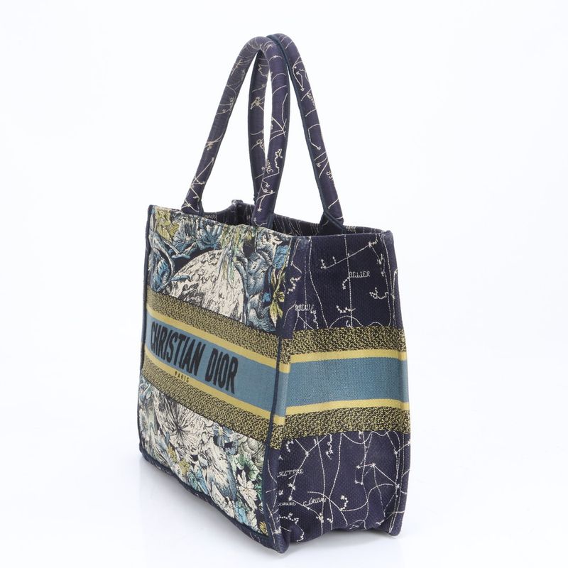 Christian Dior Constellation Book Tote Bag Shoulder A4 Ladies RRM Cm1-3