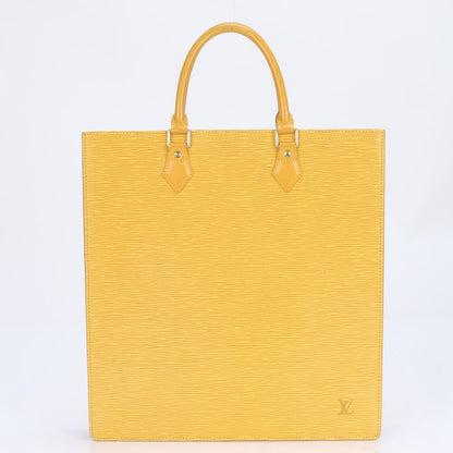 Louis Vuitton Epi Sac Plastic M52079 Leather Tote Bag Shoulder Hand A4 Women's