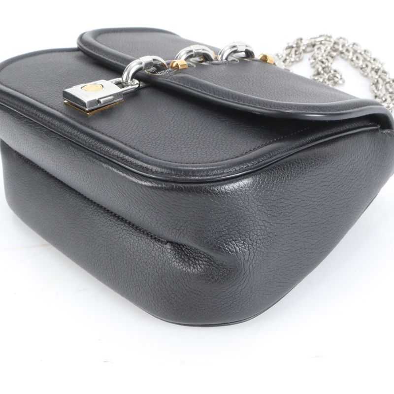 Louis Vuitton Chain It Leather 2WAY Shoulder Bag Crossbody Tote Women's EUE