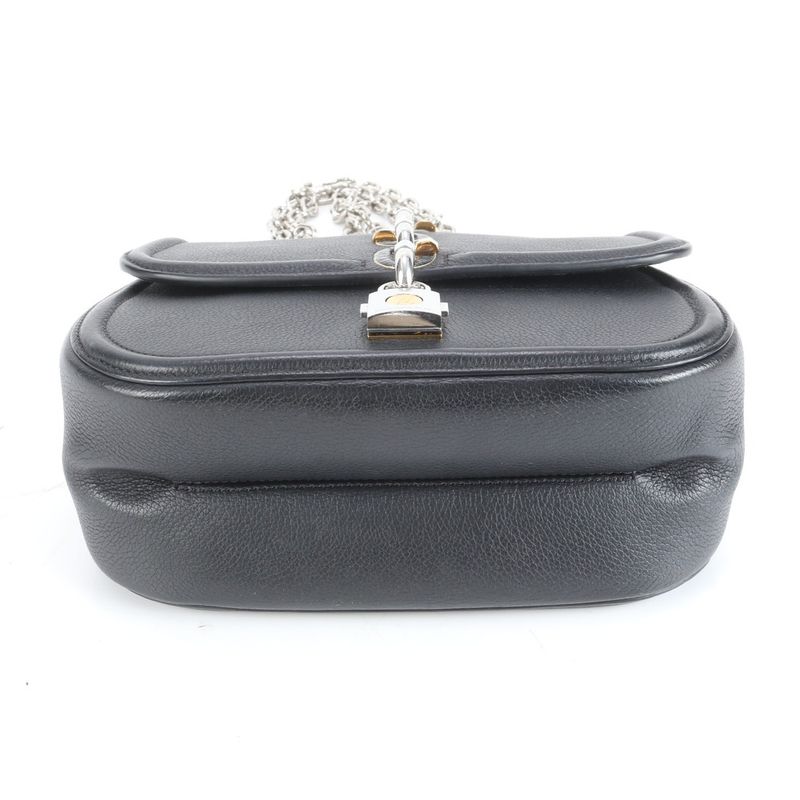 Louis Vuitton Chain It Leather 2WAY Shoulder Bag Crossbody Tote Women's EUE