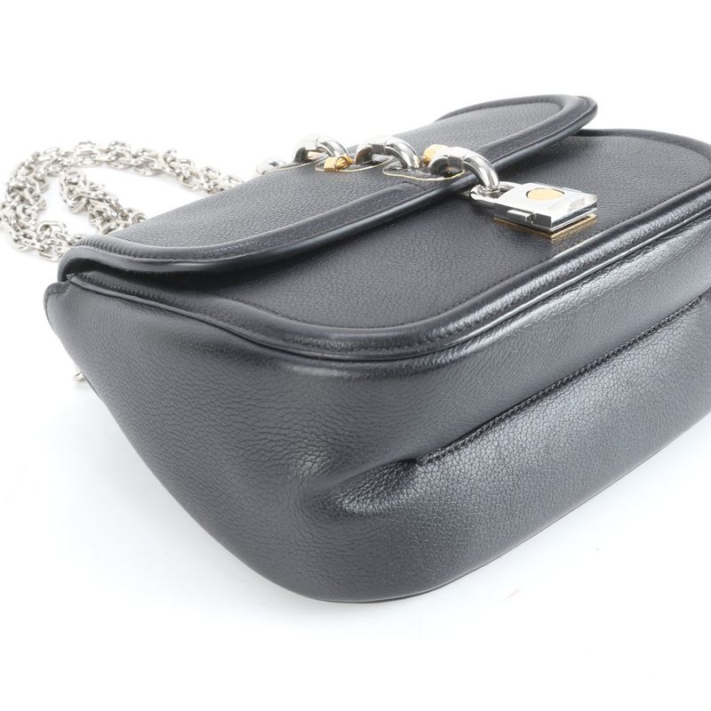 Louis Vuitton Chain It Leather 2WAY Shoulder Bag Crossbody Tote Women's EUE