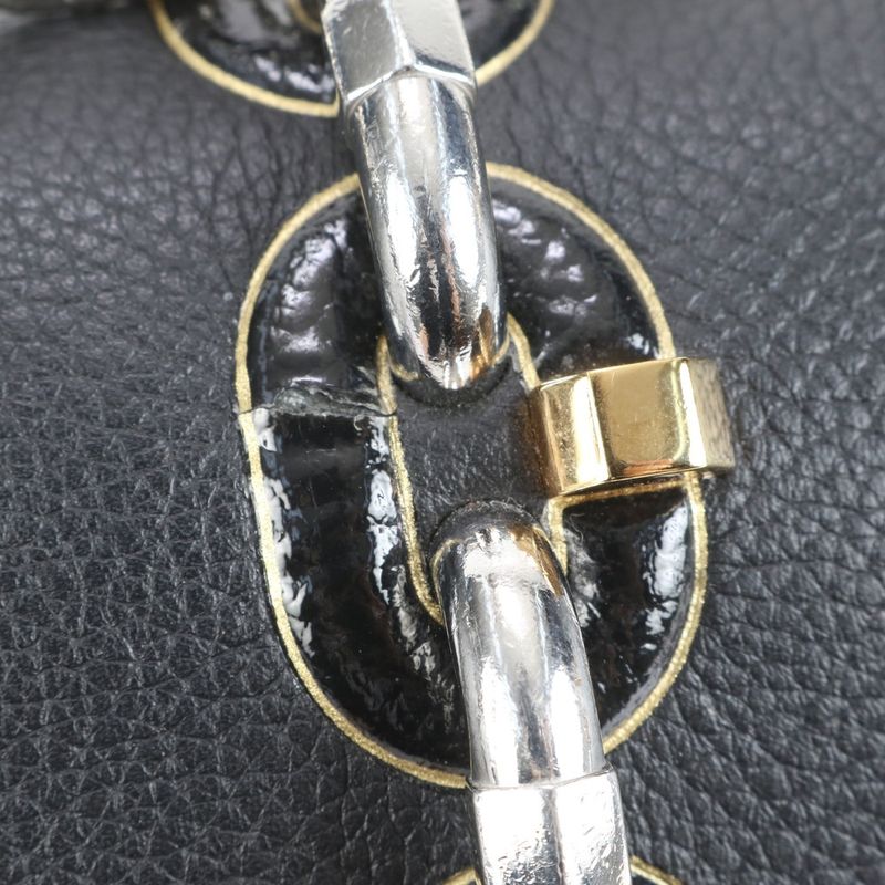 Louis Vuitton Chain It Leather 2WAY Shoulder Bag Crossbody Tote Women's EUE