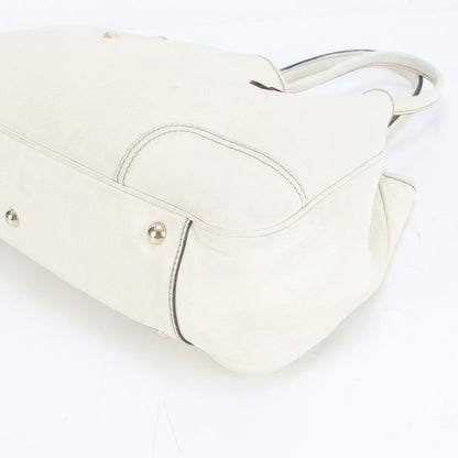 Gucci Sherry Ribbon Princy Leather Tote Bag Shoulder 163805 Hand A4 Ladies EUE