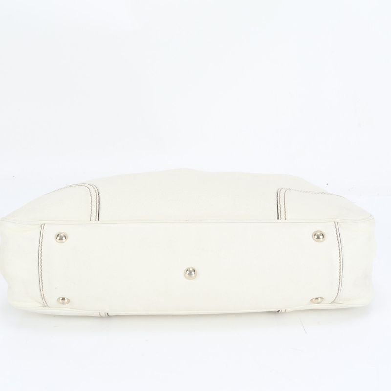 Gucci Sherry Ribbon Princy Leather Tote Bag Shoulder 163805 Hand A4 Ladies EUE