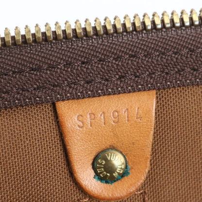 Louis Vuitton Monogram Keepall 45 M41428 Leather Boston Bag Business Trip Tote