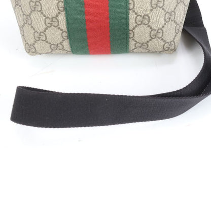 Gucci GG Supreme Sherry Line 471454 Leather Shoulder Bag Crossbody Messenger