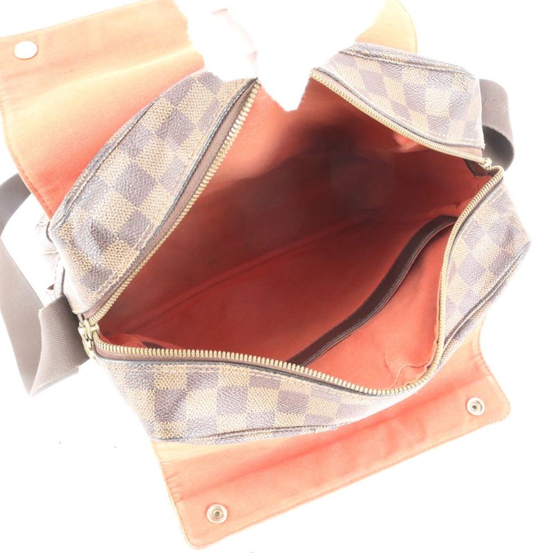 Louis Vuitton Damier Naviglio N45255 Leather Shoulder Bag Crossbody Messenger