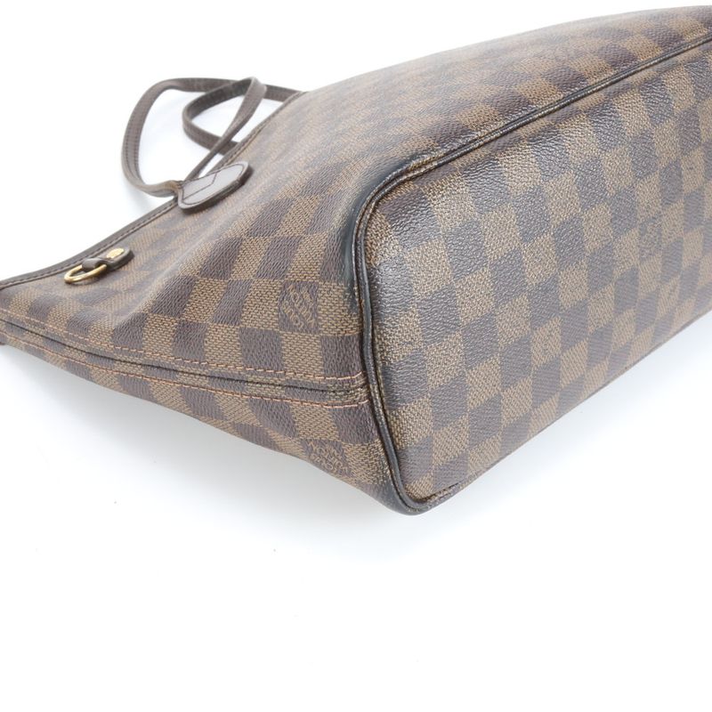 Louis Vuitton Damier Neverfull PM N41359 Leather Tote Bag Shoulder Hand Ladies