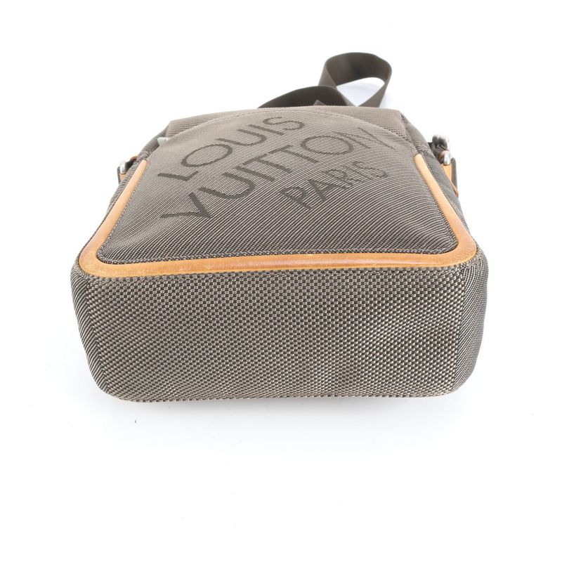 Louis Vuitton Damier Jean Citadin M93040 Leather Shoulder Bag Crossbody
