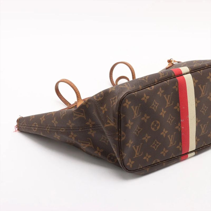 Louis Vuitton Monogram Neverfull MM M40156 Leather Tote Bag Shoulder Hand A4