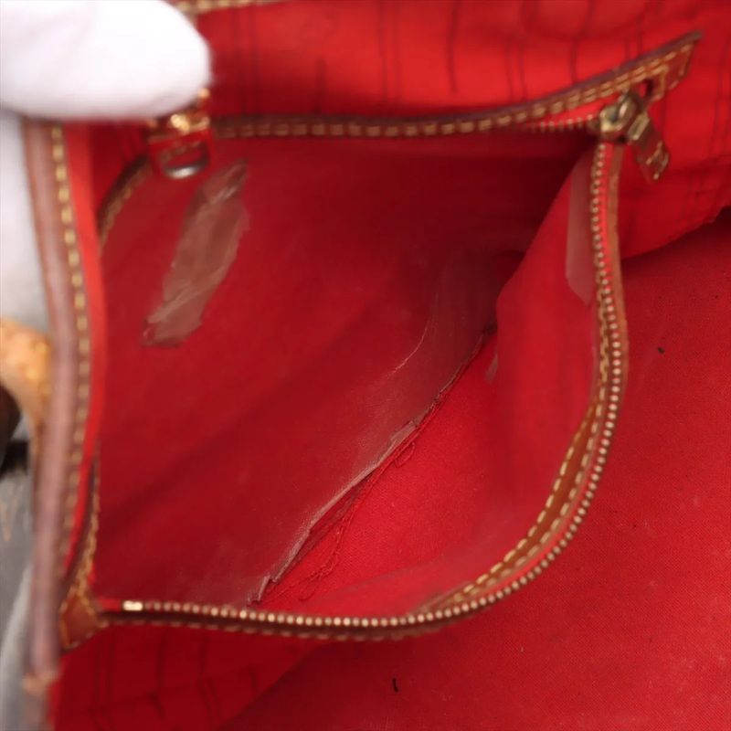 Louis Vuitton Monogram Neverfull MM M40156 Leather Tote Bag Shoulder Hand A4