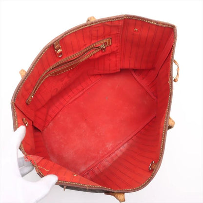 Louis Vuitton Monogram Neverfull MM M40156 Leather Tote Bag Shoulder Hand A4