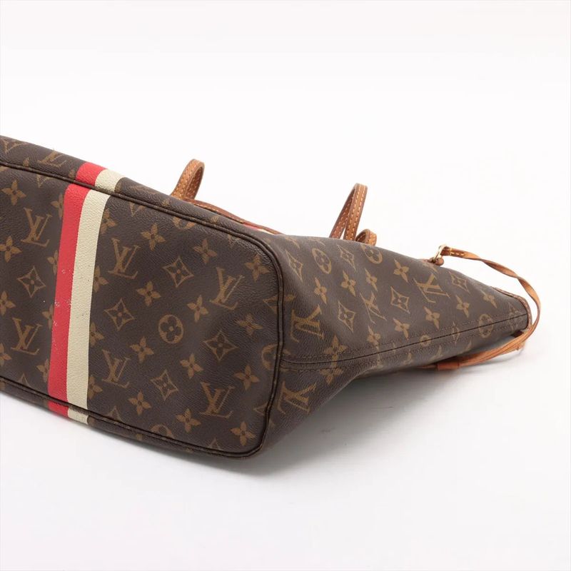 Louis Vuitton Monogram Neverfull MM M40156 Leather Tote Bag Shoulder Hand A4
