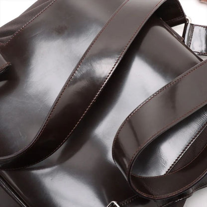 Gucci Bamboo Leather X Nylon Backpack Sac Rucksack Shoulder Bag Genuine Leather